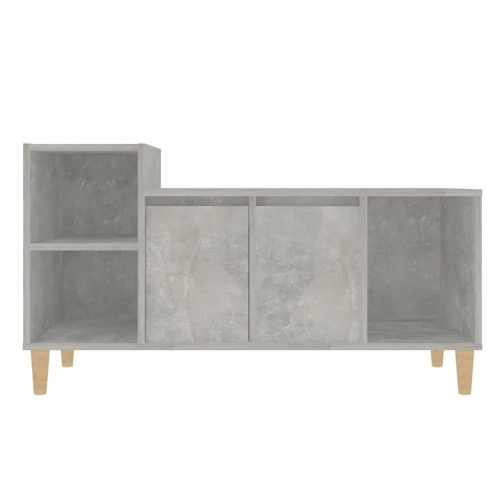 TV staliukas Televizoriaus spintelė, betono pilka, 100x35x55cm, mediena