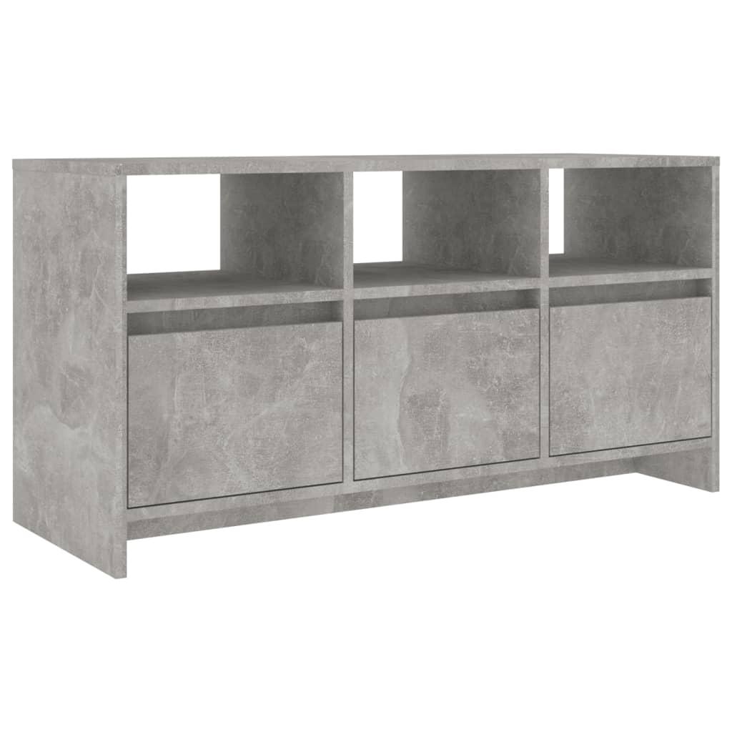 TV staliukas Televizoriaus spintelė, betono, 102x37,5x52,5cm, mediena
