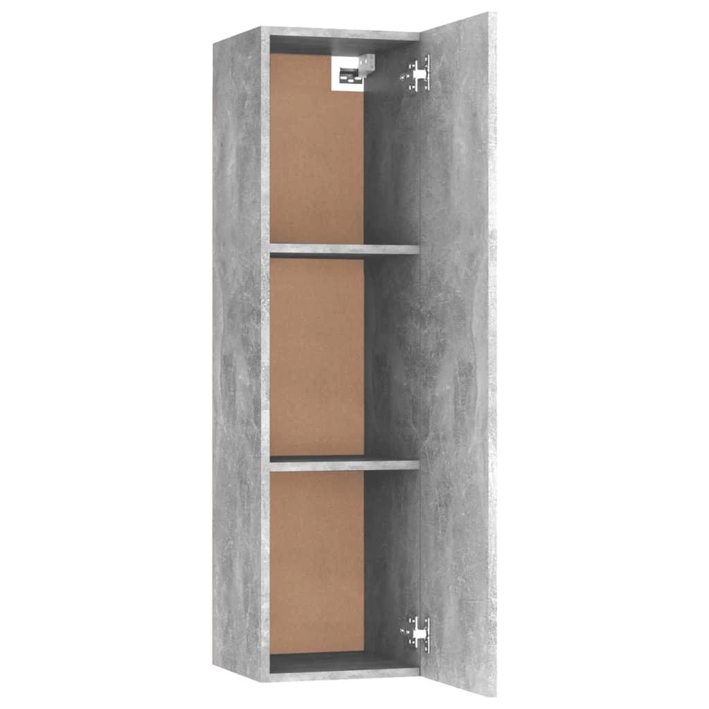TV staliukas Televizoriaus spintelė, betono, 30,5x30x110cm, apdirbta mediena