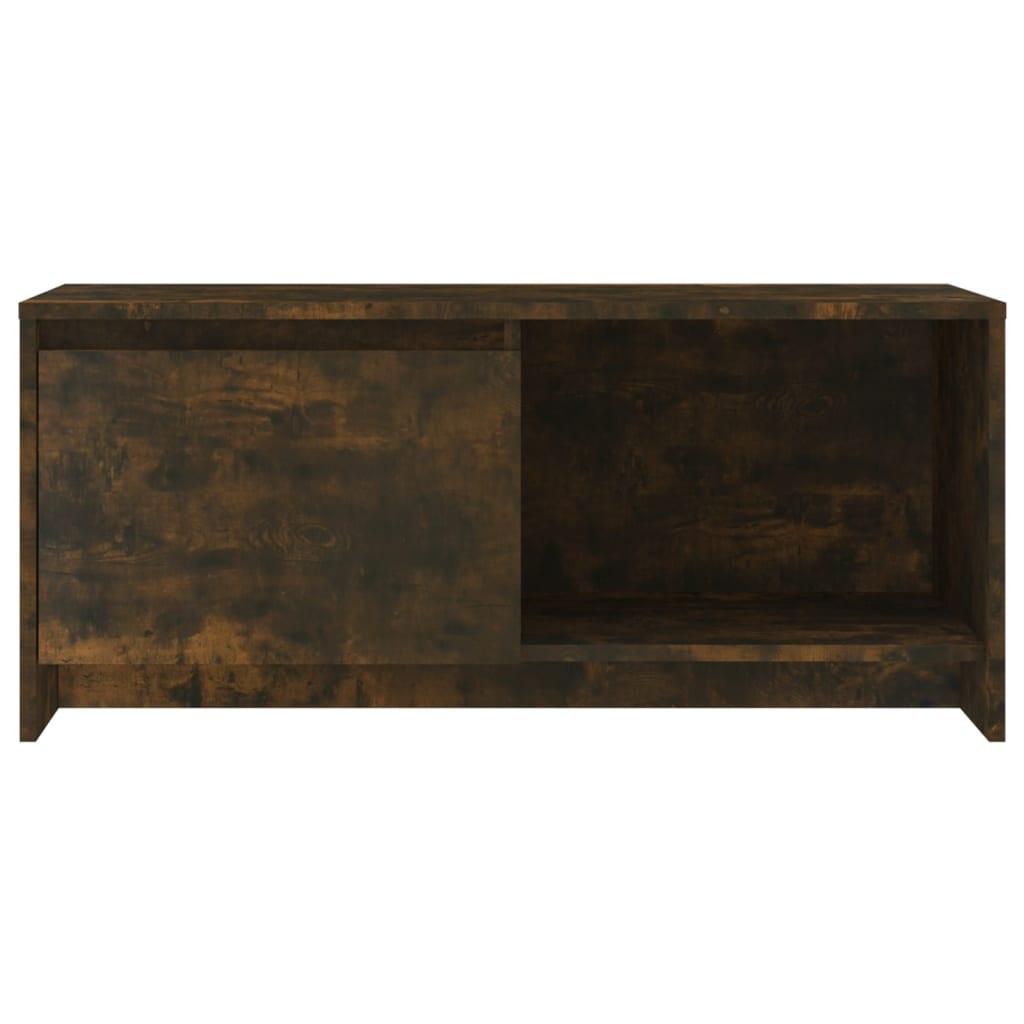 Televizoriaus spintelė, dūminio ąžuolo, 90x35x40cm, mediena