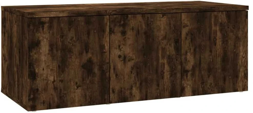 TV staliukas Televizoriaus spintelė, dūminio ąžuolo, 80x34x30cm, mediena
