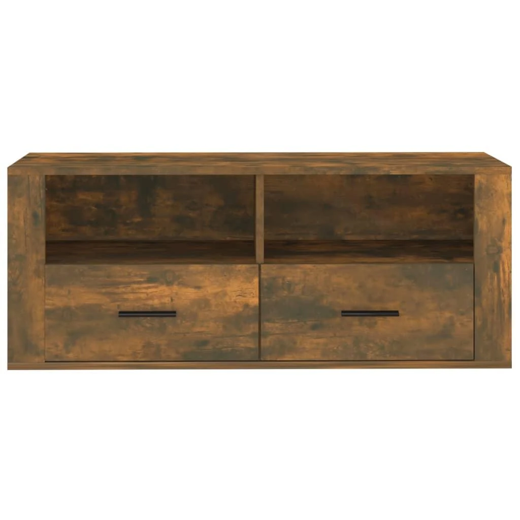 TV staliukas Televizoriaus spintelė, dūminio ąžuolo, 100x35x40cm, mediena