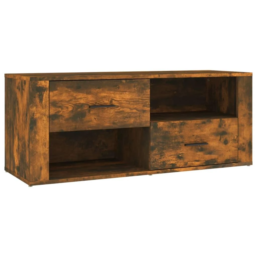 TV staliukas Televizoriaus spintelė, dūminio ąžuolo, 100x35x40cm, mediena