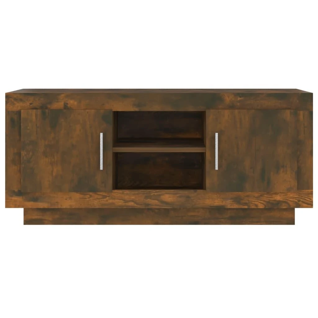 TV staliukas Televizoriaus spintelė, dūminio ąžuolo, 102x35x45cm, mediena