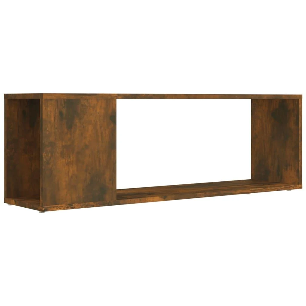 TV staliukas Televizoriaus spintelė, dūminio ąžuolo, 100x24x32cm, mediena