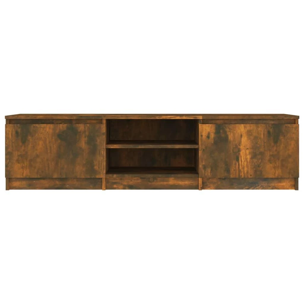 TV staliukas Televizoriaus spintelė, dūminio ąžuolo, 140x40x35,5cm, mediena