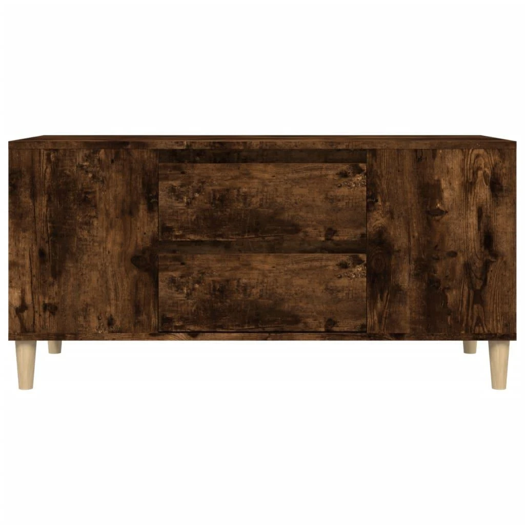 TV staliukas Televizoriaus spintelė, dūminio ąžuolo, 102x44,5x50cm, mediena