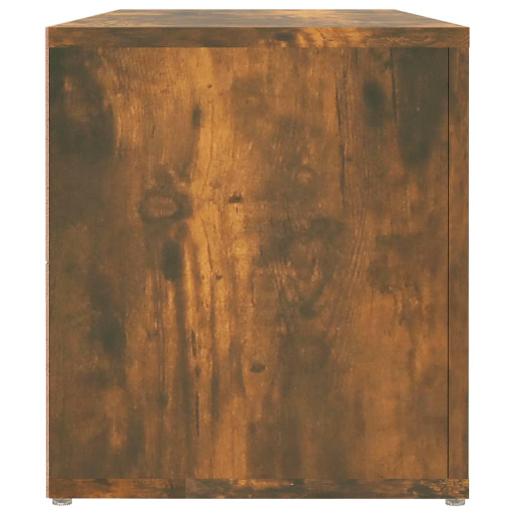 TV staliukas Televizoriaus spintelė, dūminio ąžuolo, 100x31,5x35cm, mediena