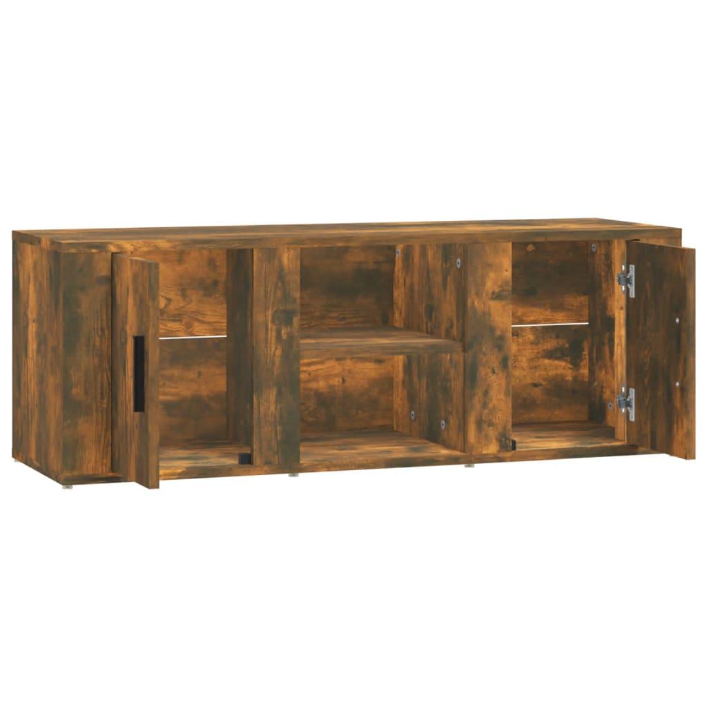 TV staliukas Televizoriaus spintelė, dūminio ąžuolo, 100x31,5x35cm, mediena
