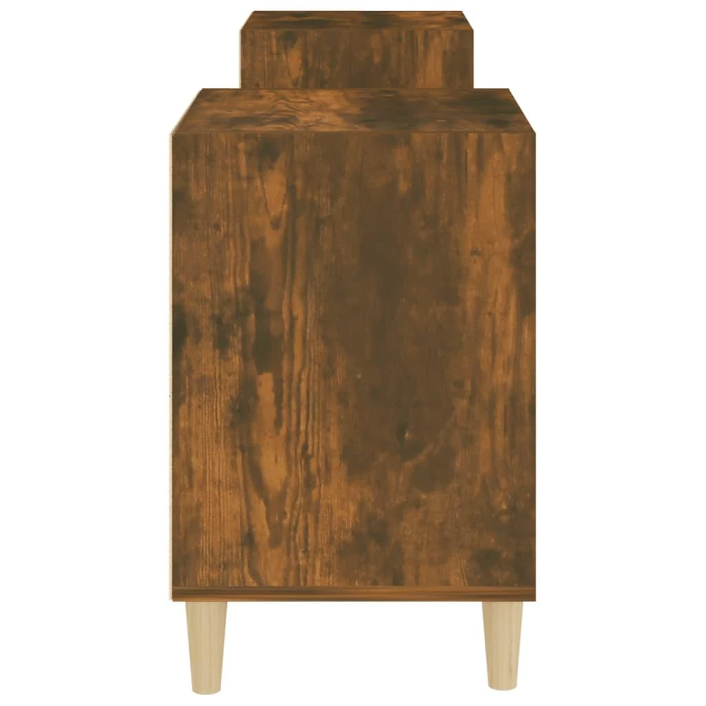 TV staliukas Televizoriaus spintelė, dūminio ąžuolo, 160x35x55cm, mediena