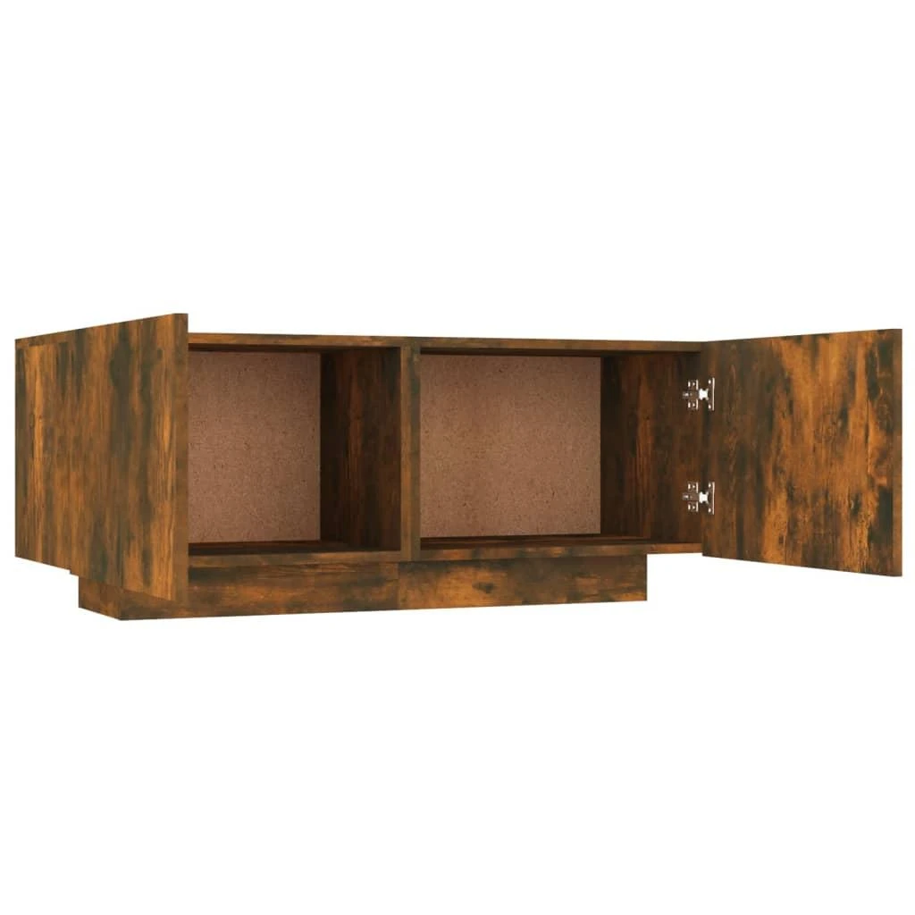 TV staliukas Televizoriaus spintelė, dūminio ąžuolo, 100x35x40cm, mediena