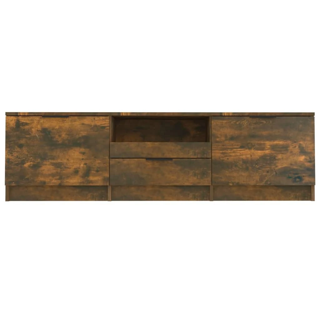 TV staliukas Televizoriaus spintelė, dūminio ąžuolo, 140x35x40cm, mediena