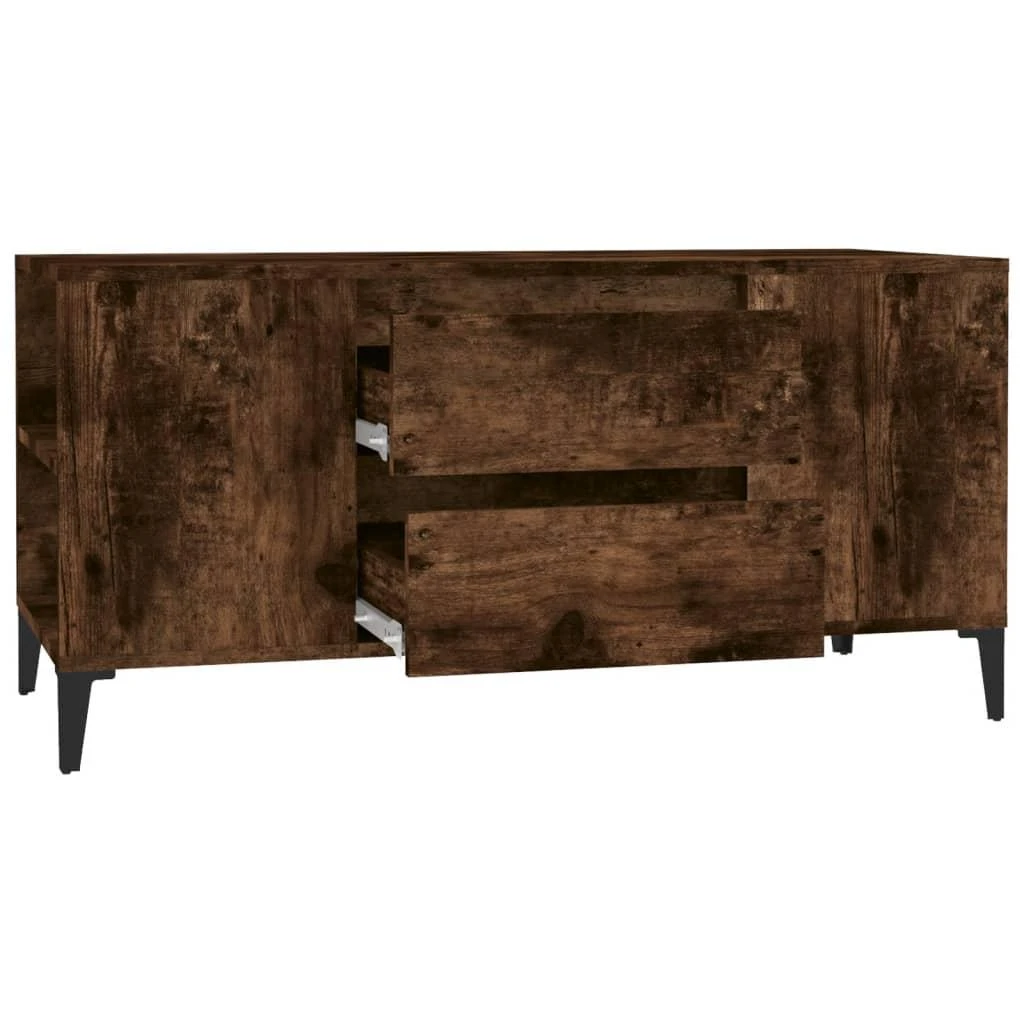 TV staliukas Televizoriaus spintelė, dūminio ąžuolo, 102x44,5x50cm, mediena