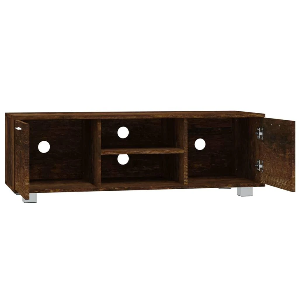 TV staliukas Televizoriaus spintelė, dūminio ąžuolo, 120x40,5x35cm, mediena
