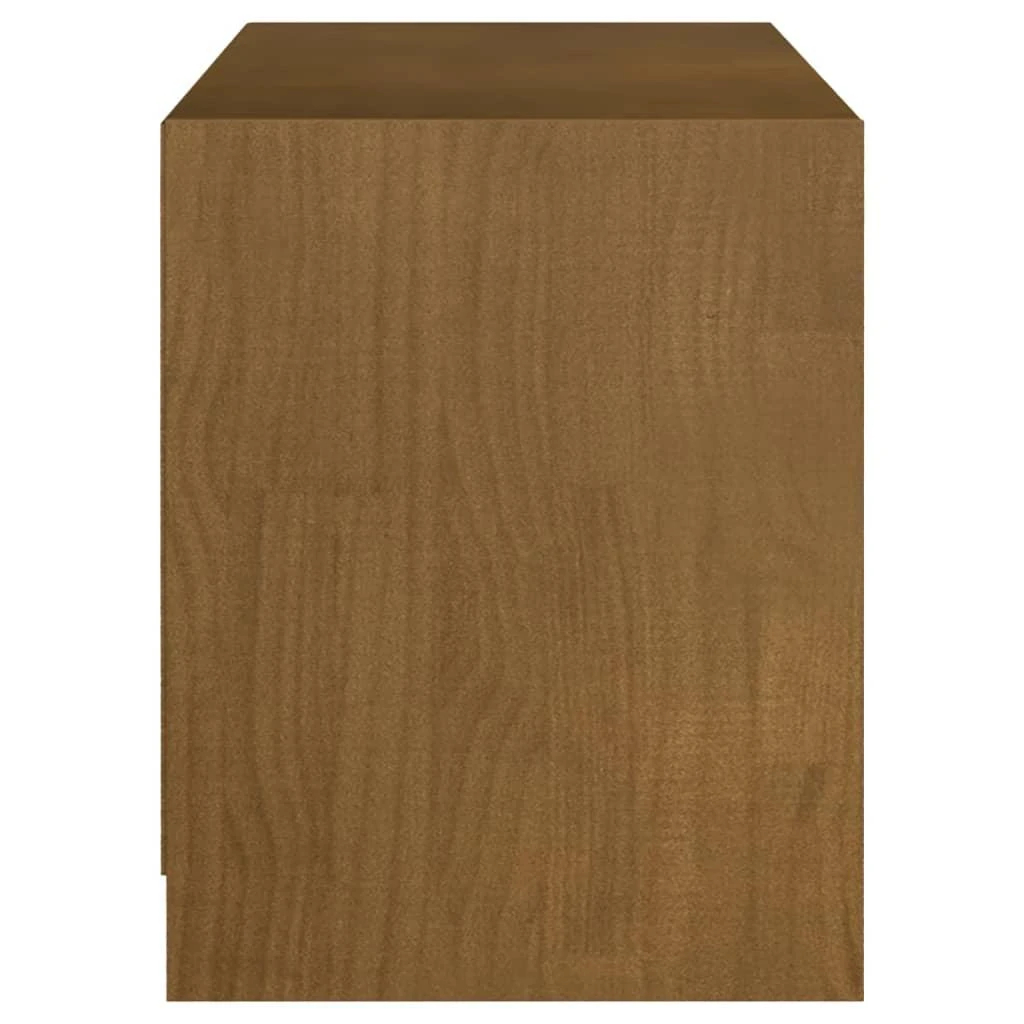 Televizoriaus spintelė, medaus ruda, 104x33x41cm, pušis