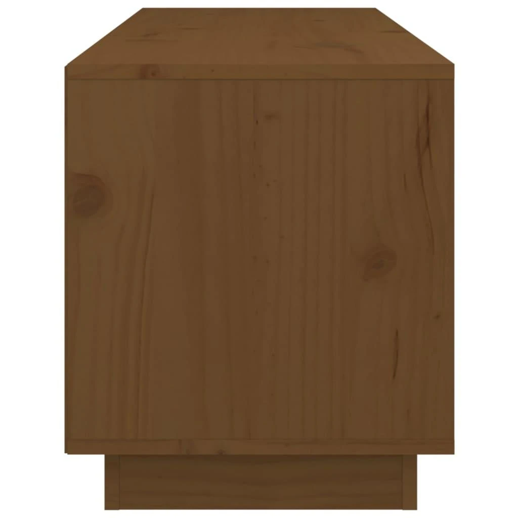 TV staliukas Televizoriaus spintelė, medaus ruda, 105x34x40cm, pušis