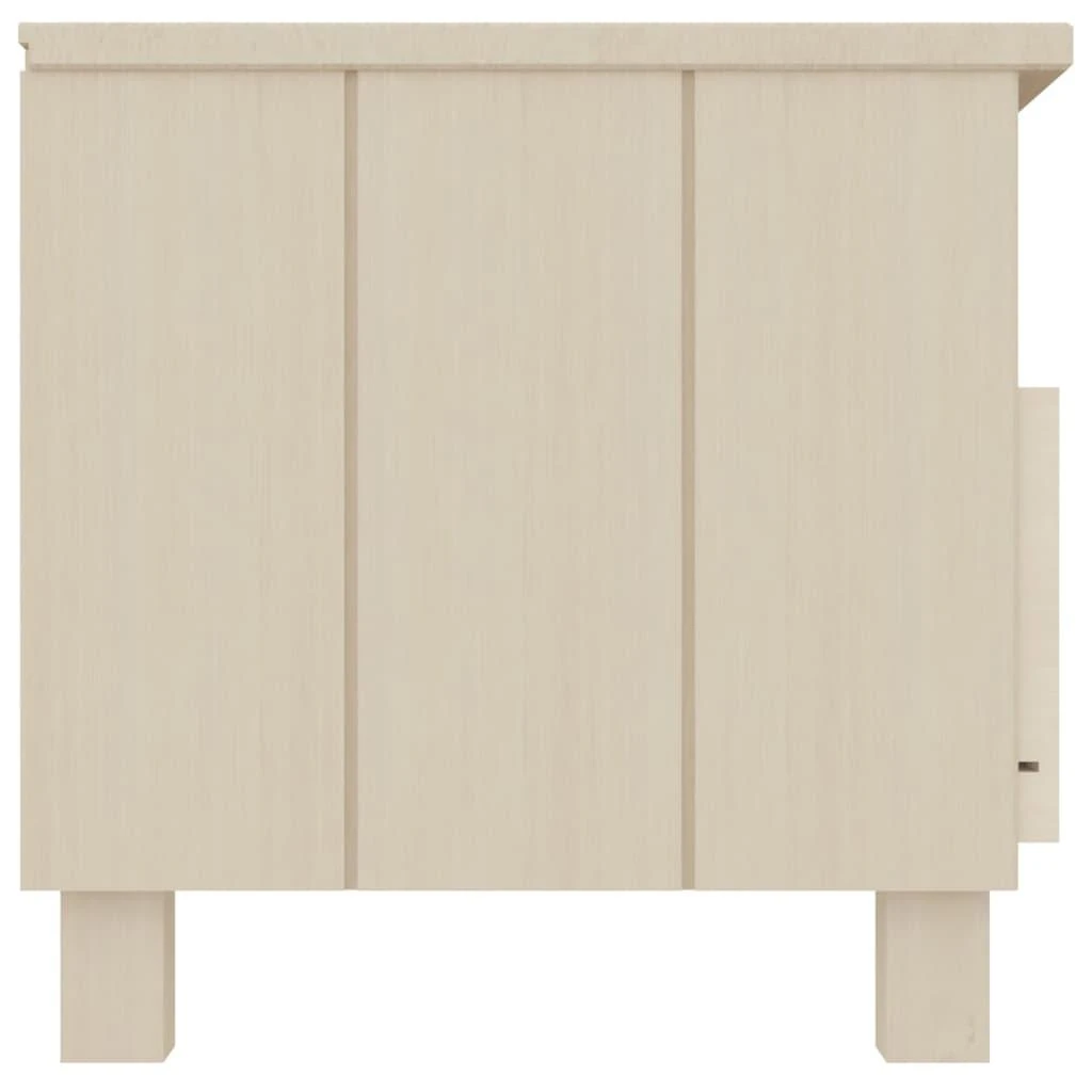 TV staliukas Televizoriaus spintelė HAMAR, medaus ruda, 106x40x40cm, pušis