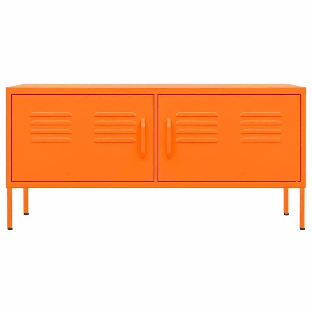 TV staliukas Televizoriaus spintelė, oranžinė, 105x35x50cm, plienas