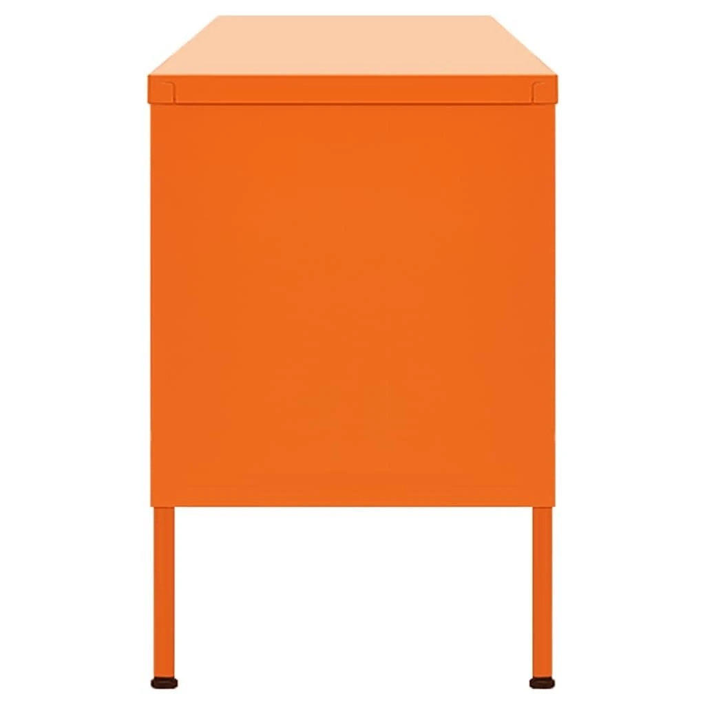 TV staliukas Televizoriaus spintelė, oranžinė, 105x35x50cm, plienas