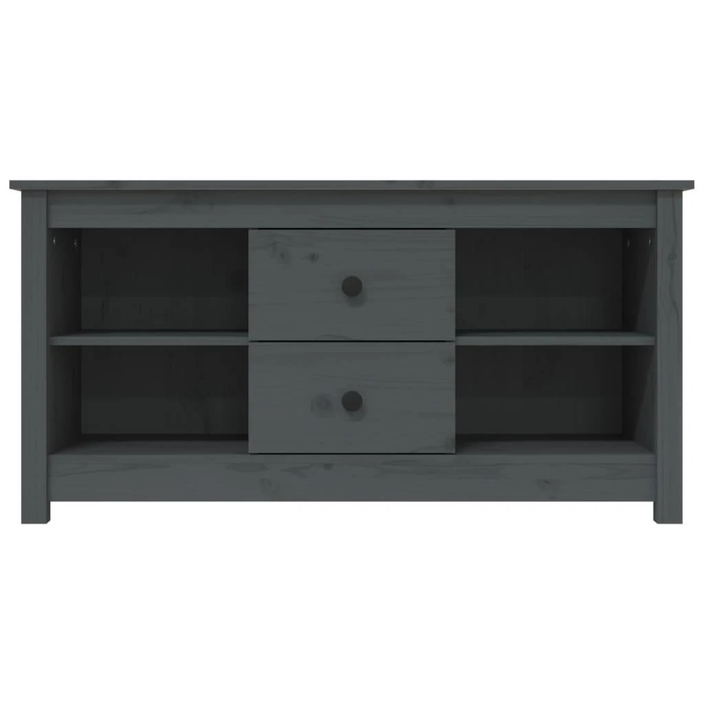 TV staliukas Televizoriaus spintelė, pilka, 103x36,5x52cm, pušies masyvas