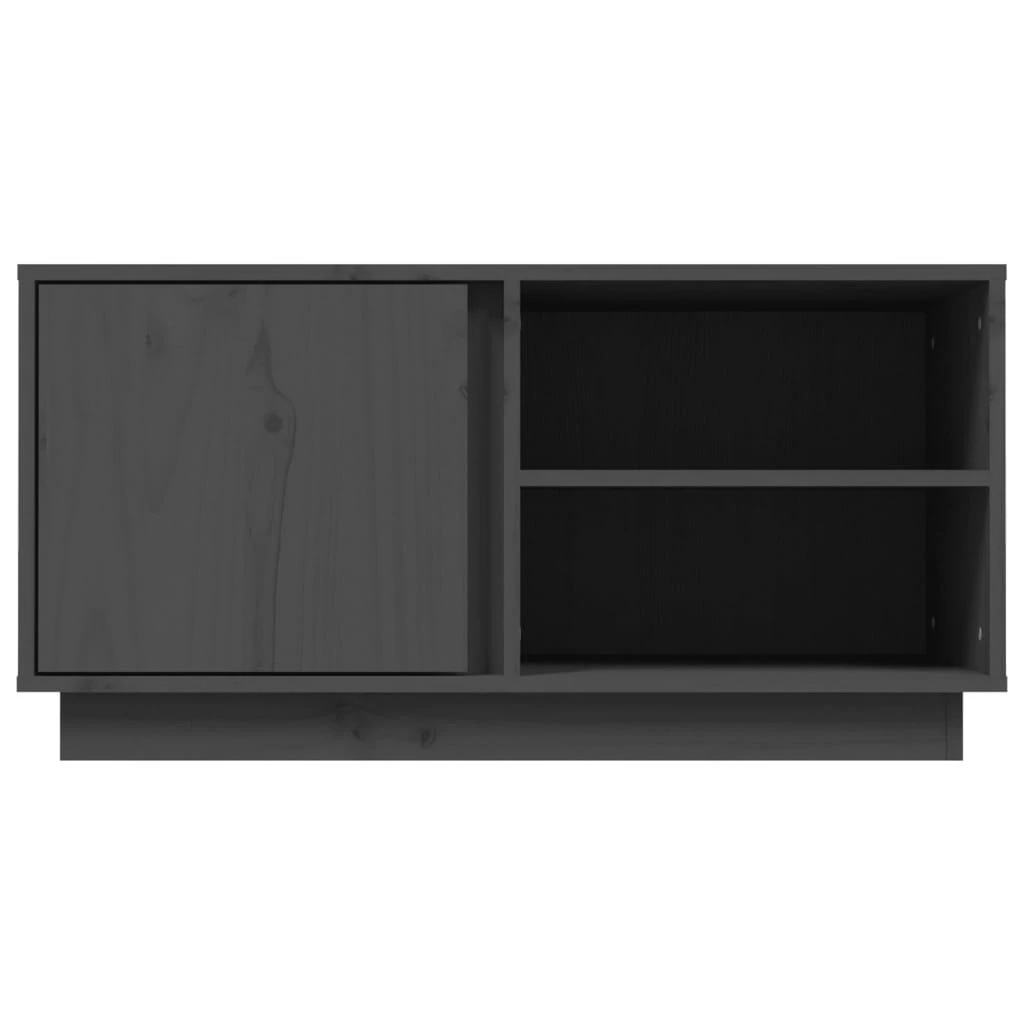 TV staliukas Televizoriaus spintelė, pilka, 80x35x40,5cm, pušies masyvas