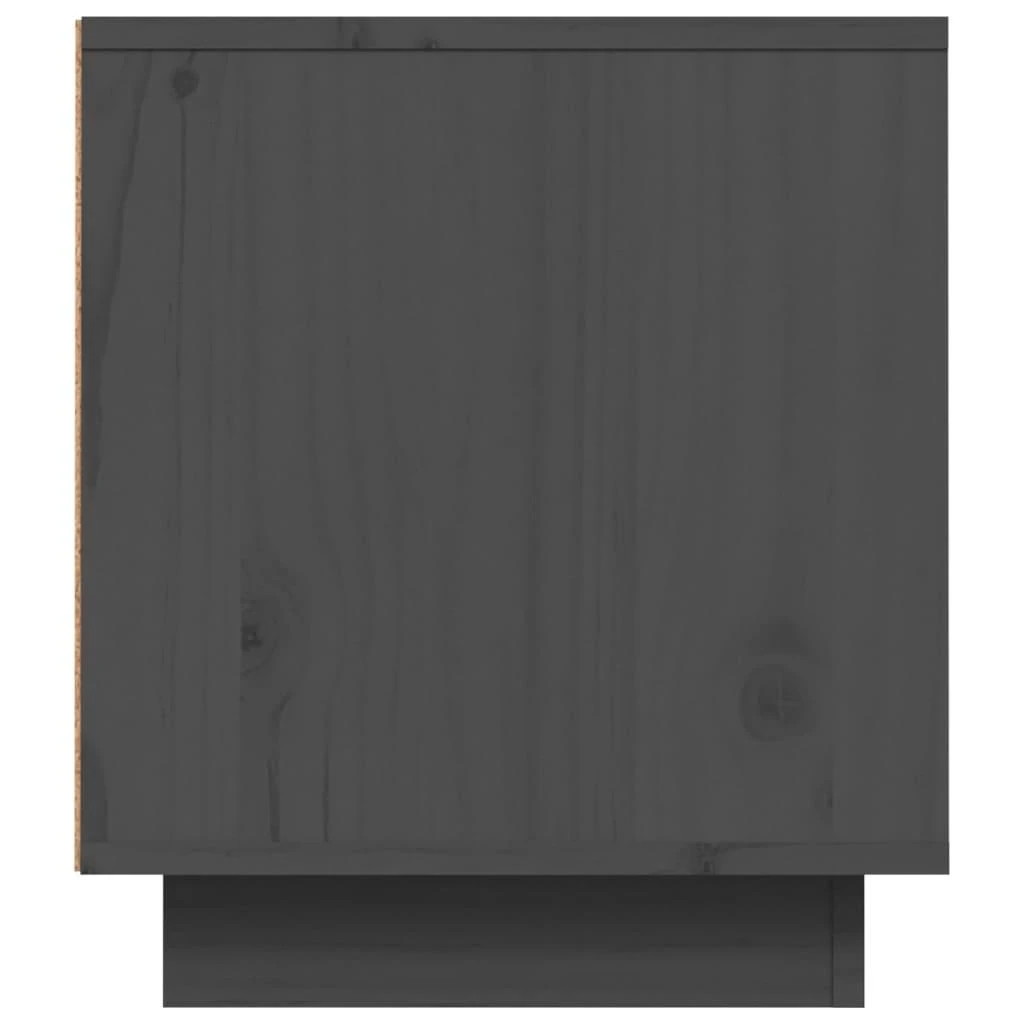 TV staliukas Televizoriaus spintelė, pilka, 80x35x40,5cm, pušies masyvas