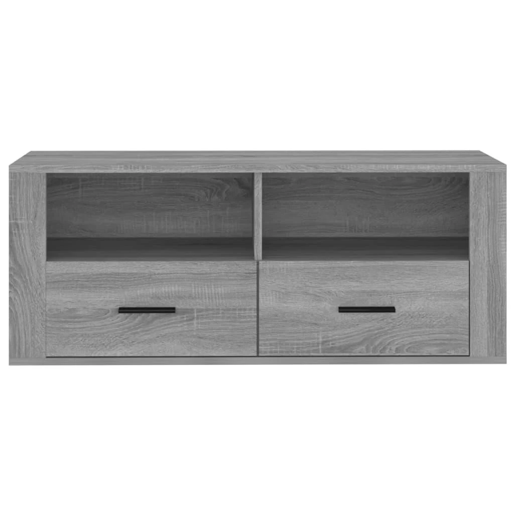 TV staliukas Televizoriaus spintelė, pilka ąžuolo, 100x35x40cm, mediena
