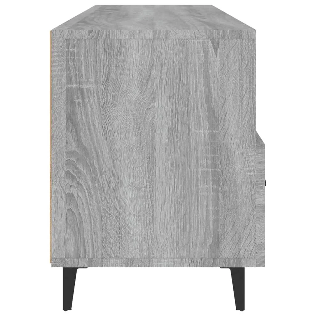 TV staliukas Televizoriaus spintelė, pilka ąžuolo, 102x35x50cm, mediena