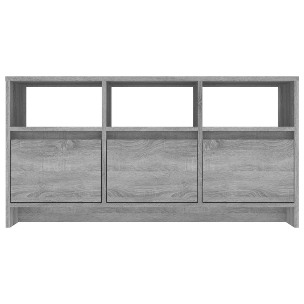 TV staliukas Televizoriaus spintelė, pilka ąžuolo, 102x37,5x52,5cm, MDP