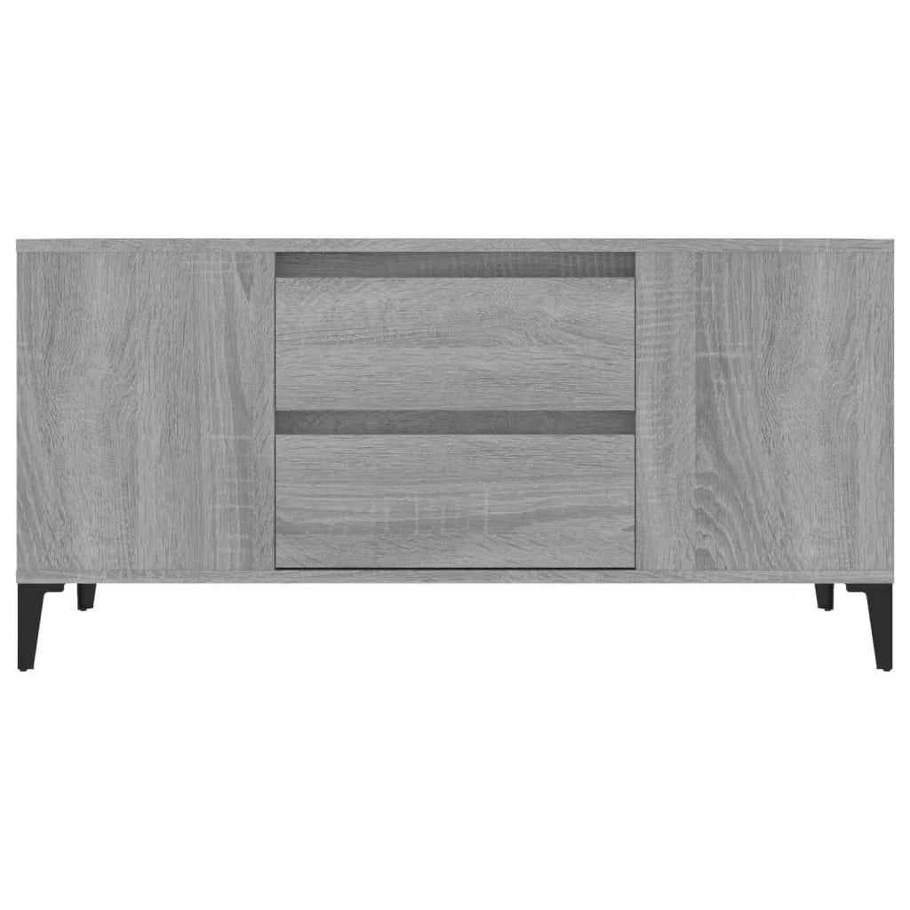 TV staliukas Televizoriaus spintelė, pilka ąžuolo, 102x44,5x50cm, mediena