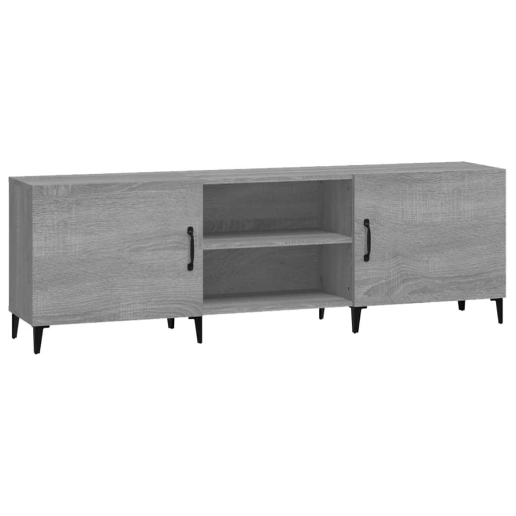 TV staliukas Televizoriaus spintelė, pilka ąžuolo, 150x30x50cm, mediena