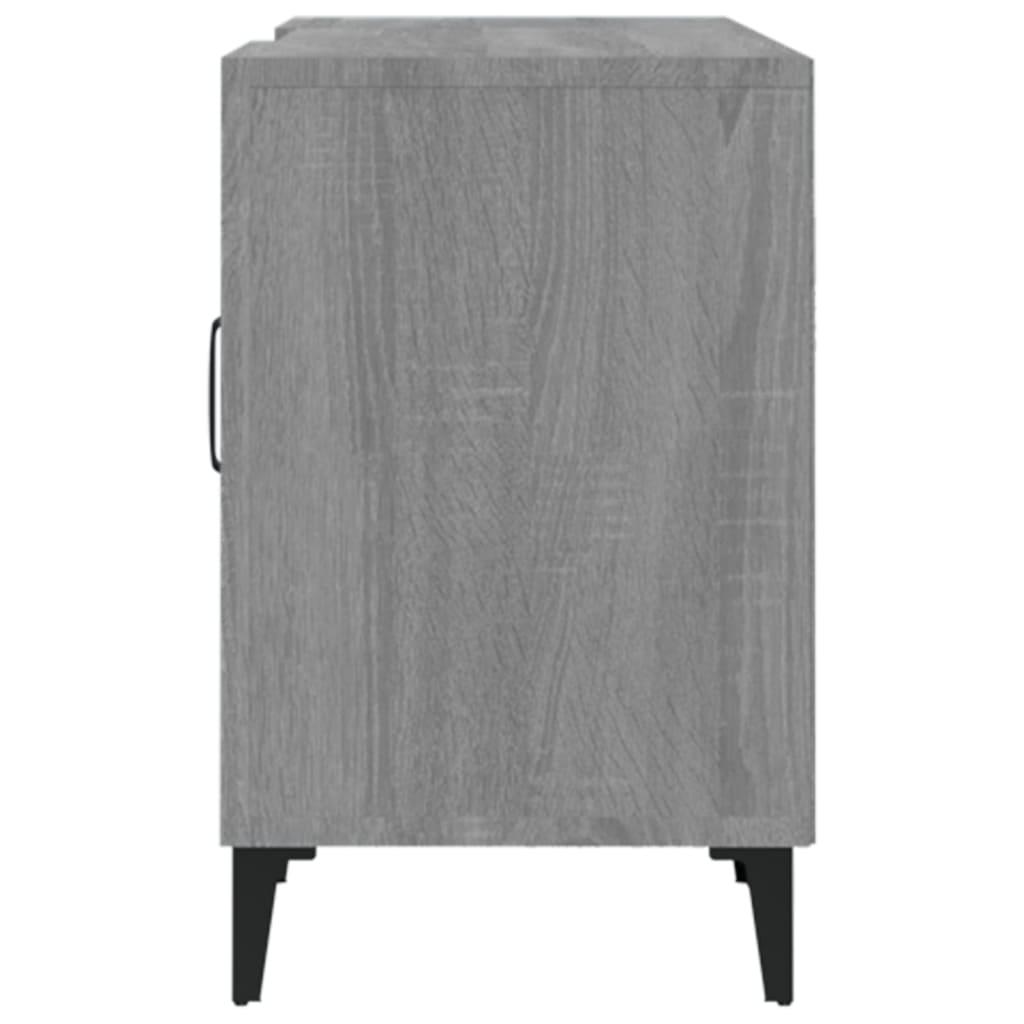 TV staliukas Televizoriaus spintelė, pilka ąžuolo, 150x30x50cm, mediena