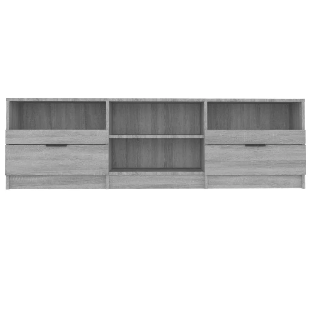 TV staliukas Televizoriaus spintelė, pilka ąžuolo, 150x33,5x45cm, mediena