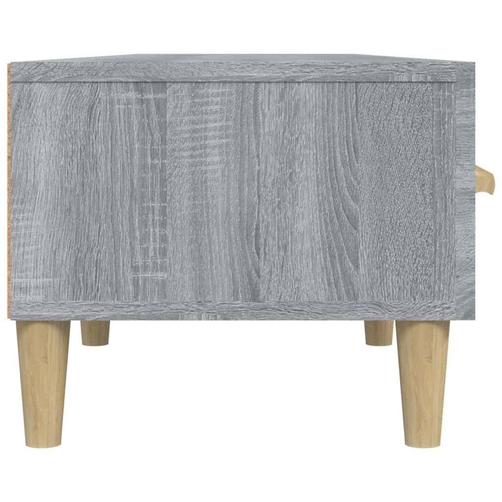 TV staliukas Televizoriaus spintelė, pilka ąžuolo, 150x34,5x30cm, mediena