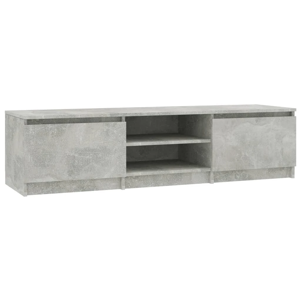 TV staliukas Televizoriaus spintelė, betono, 140x40x35,5cm, apdirbta mediena