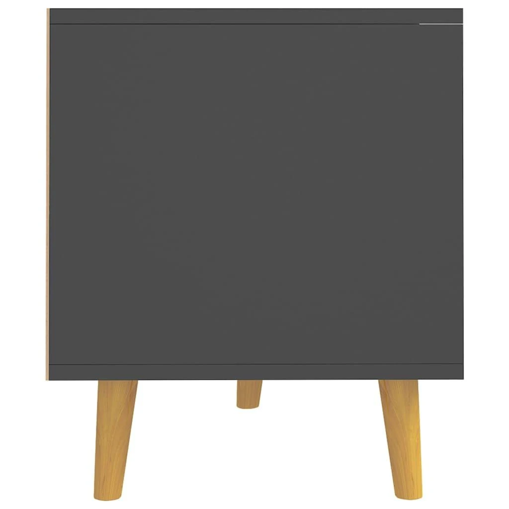 TV staliukas Televizoriaus spintelė, pilka, 90x40x48,5cm, apdirbta mediena