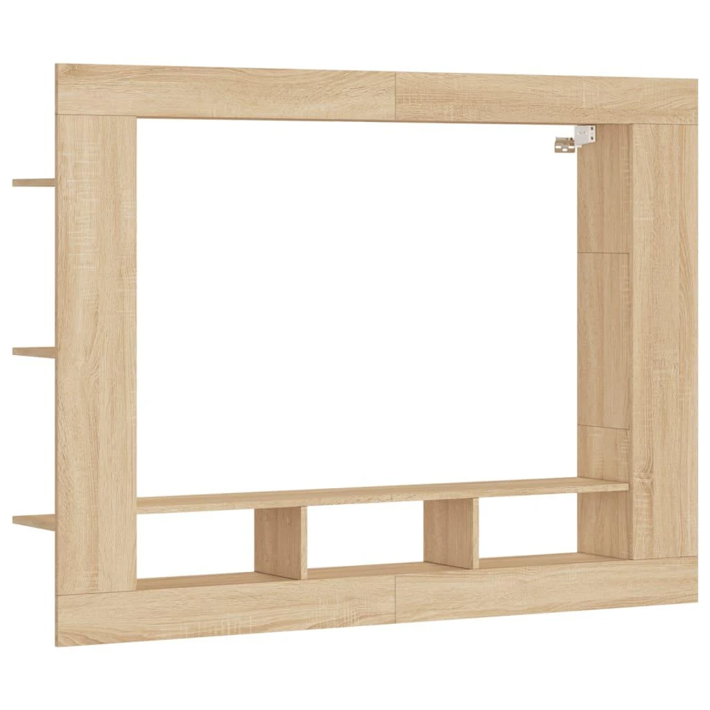TV staliukas Televizoriaus spintelė, sonoma ąžuolo, 152x22x113cm, mediena