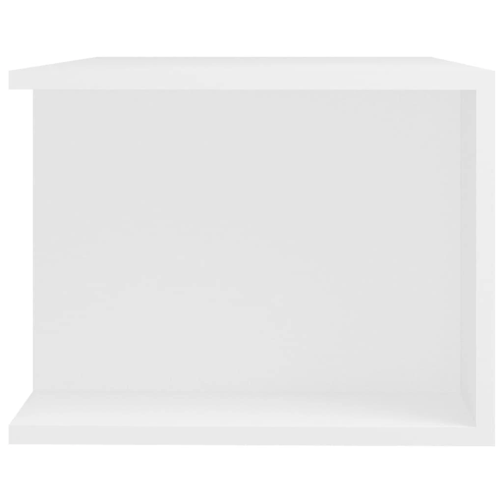 TV staliukas Televizoriaus spintelė su LED apšvietimu, balta, 90x39x30cm