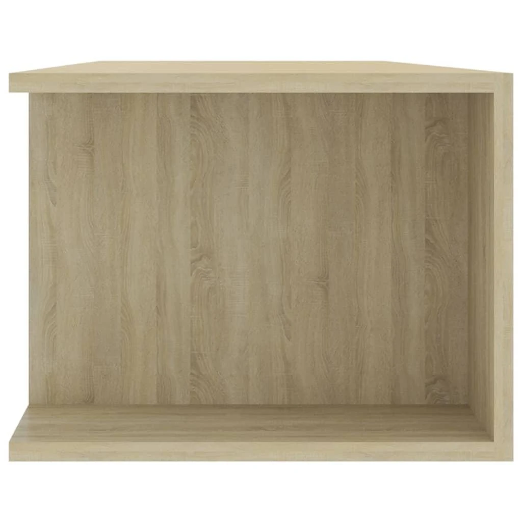 TV staliukas Televizoriaus spintelė su LED apšvietimu, ąžuolo, 135x39x30cm