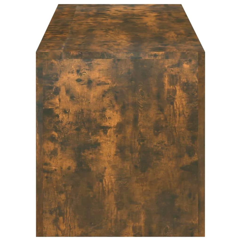 TV staliukas Televizoriaus spintelė su LED, dūminio ąžuolo, 120x35x40cm