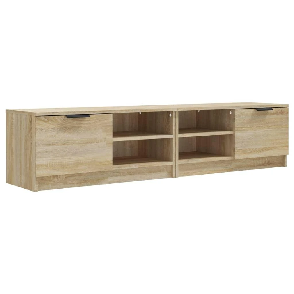 TV staliukas Televizoriaus spintelės, 2vnt., ąžuolo, 80x35x36,5cm, mediena