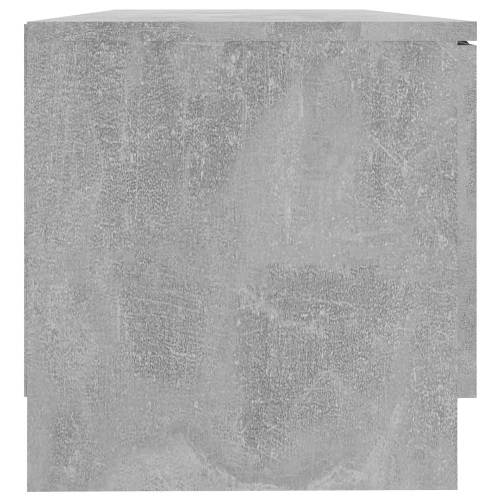 TV staliukas Televizoriaus spintelės, 2vnt., pilkos, 80x35x36,5cm, mediena