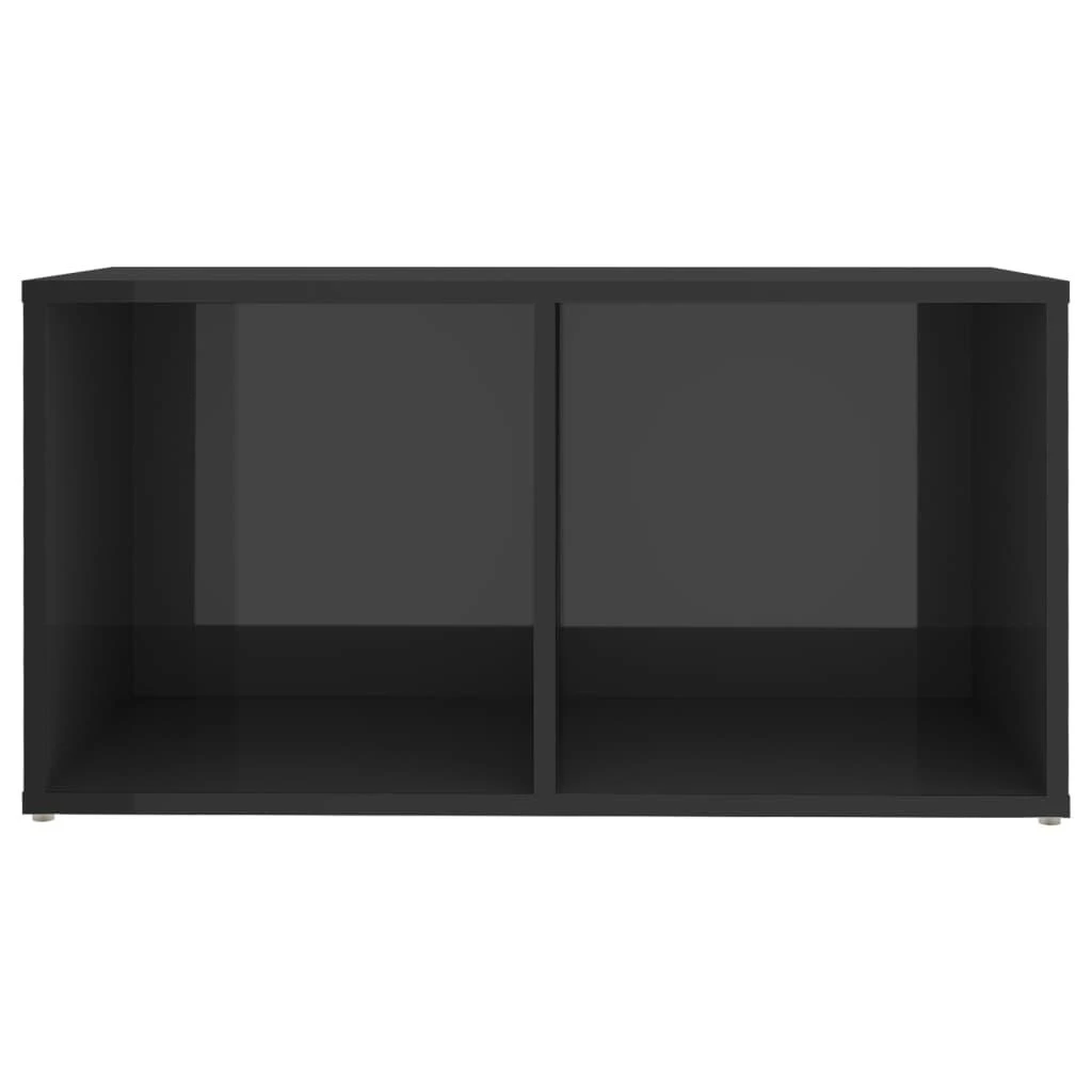 Televizoriaus spintelės, 2vnt., pilkos, 72x35x36,5cm, mediena