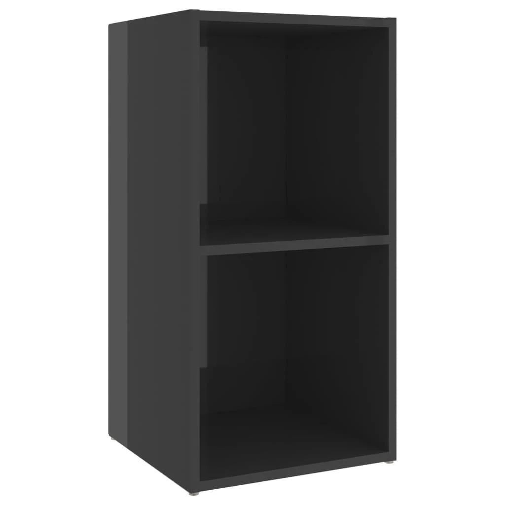 TV staliukas Televizoriaus spintelės, 4vnt., pilkos, 72x35x36,5cm, mediena