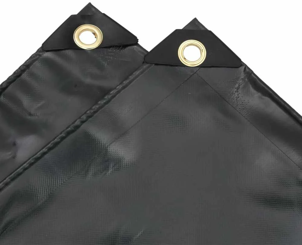 Tentas, antracito spalvos, 4x4m, 600g/m²