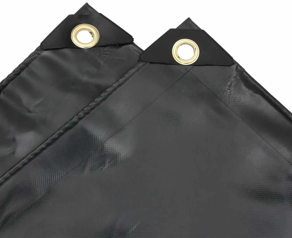 Tentas, antracito spalvos, 4x7m, 600g/m²