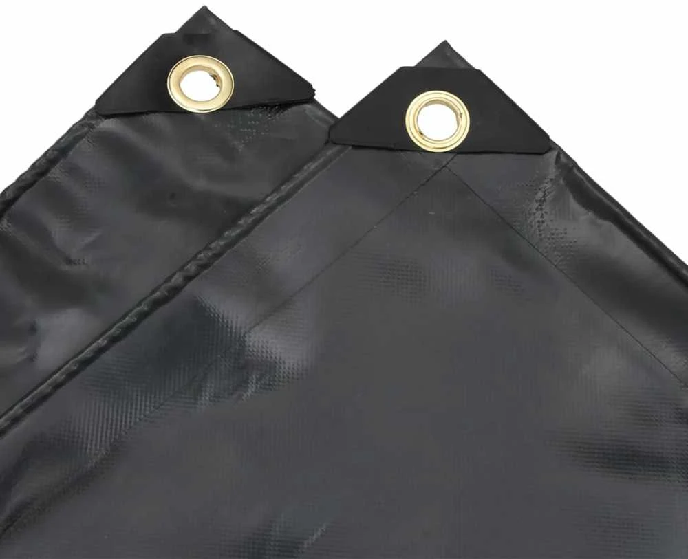 Tentas, antracito spalvos, 5x5m, 600g/m²