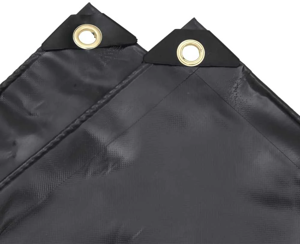 Tentas, antracito spalvos, 6x8m, 600g/m²