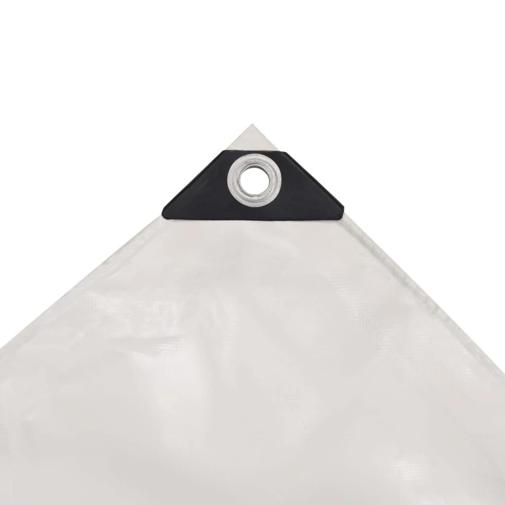 Tentas, baltas, 650g/m², 5x6m