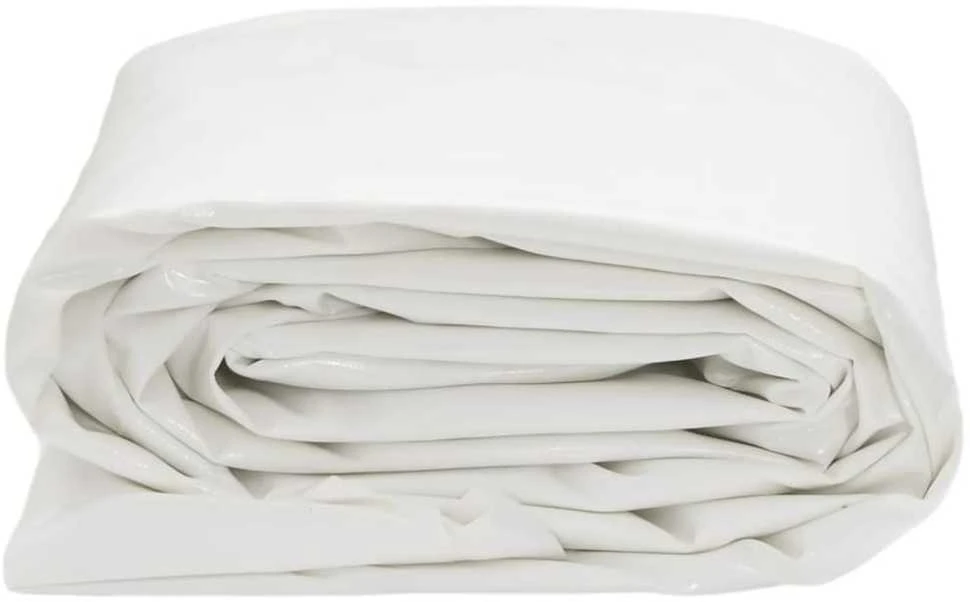 Tentas, baltos spalvos, 4x7m, 650g/m²